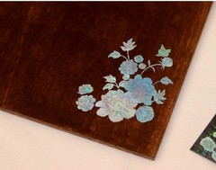 MUZ:S K-Heritage Holographic Mother of Pearl Sticker Set – Plum Peony Tiger