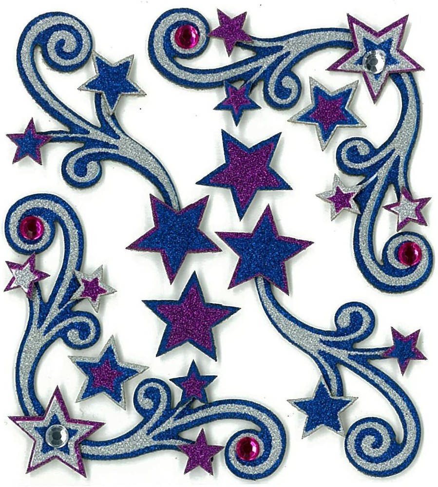 JOLEE’S BOUTIQUE STAR FLOURISHES 8PC-015586892468