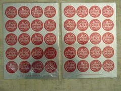 Vtg Current Inc Christmas Sticker Sheet Lot 8.5×11 (21) Full Sheets(14) Partial