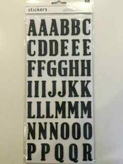 Lot of 5 AMERICAN CRAFTS ALPHA Glitter FOAM STICKER BUNDLE -New 614372