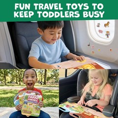 Reusable Sticker Books for Toddlers 1-3, Stickers for Toddlers 2-4 Years – St…