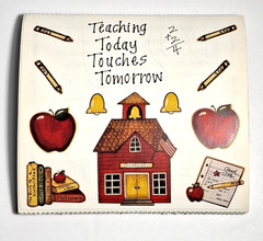20 Colorbok Joy Marie «Teaching Today Touches Tomorrow» Scrapbooking Sticker Lot