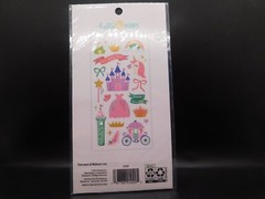 Hello Hobby Multicolor Glitter Princess Themed Stickers, 23 Count