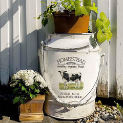 3Pcs/Set Farmhouse Rub on Transfers for Furniture and Crafts 6X12 Inch Farm Them