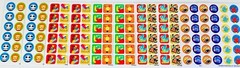 WHOLESALE! Sticker Lot Set Planner Craft Scrapbook Variety Of Themes | 1079+ Pcs