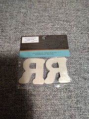 Hobby Lobby Woodpile 1.75” Wood Letters (4 Pieces Of Letter R) Still Sealed New