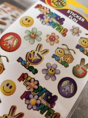 Razzle Dazzle Vintage Stickers LOT Pirates Ocean Food Peace – SEALED – NEW #29