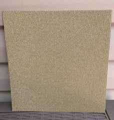 5 The Paper Studio Corrugated Cardboard Gold Glitter Craft/Scrapbook Sht 12″x12″