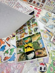 Lot 50 Assorted Scrapbooking Embellishment Stickers Album Card Making Appliqué