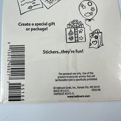 Hallmark Porcelain Cinnamon Bear Keepsake Ornament Stickers 4 Sheets New