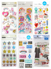 Sticker Lot Teachers GIRLY STUFF, Albums, JoJo, Hallmark, Kid Squad Teen 998+