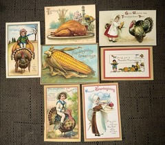 48 Vintage Inspired Holiday Postcards-EPHEMERAJunk Journal Supplies-Scrapbooking