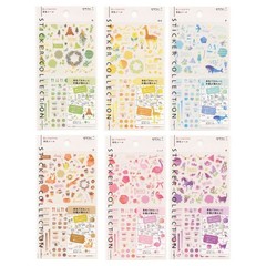 Planner stickers/peel-off stickers, single color sticker, pink