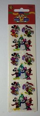 Vintage Sandylion Stickers Christmas Mickey Minnie Donald Goofy Pluto Lot Of 3