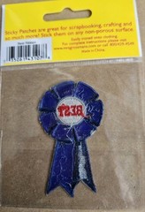 Mrs Grossman Sticky Patch Stickers Best Blue Ribbon Winner 2.5 x 1.5