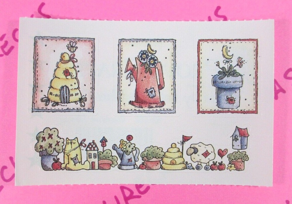 Greenhouse Following Stickers Vintage Provo Craft