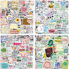 300 PCS Inspirational Stickers for Adults, Scrapbook Vision Board Supplies Motiv