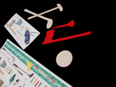 CREATIVE MEMORIES Gr Lengths Golf, 10 strips plus studio stickers and golf cart