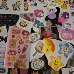 Vintage Modern Sticker Grab Bag Mystery Sandylion Stickii Club Pipsticks