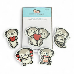 Hubman & Chubgirl My Otter Half Multicolor Vinyl Die Cut Stickers SDC208