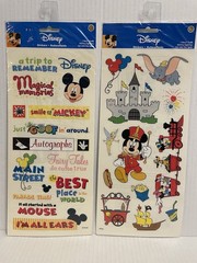SandyLion Disney Stickers Mickey Mouse Train Parade A Trip To Remember Acid Free