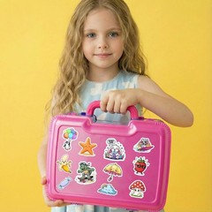 100 Fun Stickers for Kids – Waterproof Vinyl Mixed Theme Sticker Pack