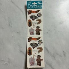 vintage frances meyer asian stickers 4 Sheets