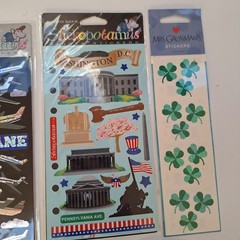 Lot of 1980’s Sticker Mods 1983 Mrs Grossman Horses Stickopotamus Western Clover