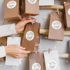 500 PCS 1.5 Inch Thank You Stickers for Small Business, Baking, Gifts, Envelo…