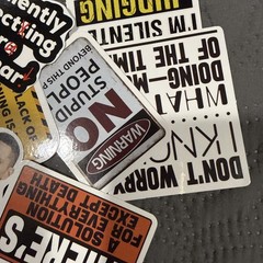 Lot Of 50+ Stickers Sarcasm Witty Rude Funny And More