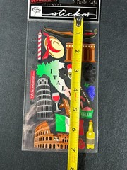 Lot of Travel Bahamas Washington DC Las Vegas Scrapbook Stickers and art