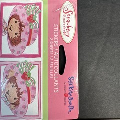Strawberry Shortcake Stickers 2003 Vintage Sealed Pack NEW American Greetings