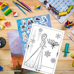 Frozen 2 Create A Scene Sticker Book with 16 Full Color Scenes for Kids