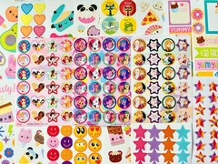 1000+ Stickers | HUGE Kids Girls Boys Teens Children Wholesale Xmas Sticker Lot