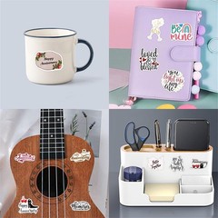 50Pcs Anniversary Stickers for Adults, Happy Quote Sticker for Teens Kids Teache