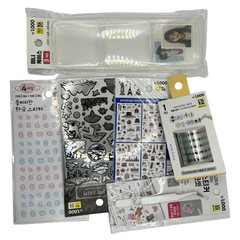 Korean Stationery Set Kawaii Stickers Washi Tape Planner Scrapbook Journal Kit
