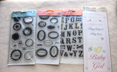 Lot of 21 New Scrapbooking Stickers & Accents VGC