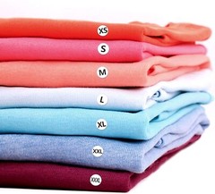 Clothing Size Sticker Labels – Mega Bundle in 7 Sizes – 5400 Pack
