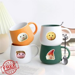 Flurendo 55Pcs Cookie Stickers Colourful-E4