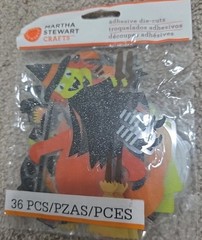 Martha Stewart Crafts Adhesive Die Cuts 36 Pcs Bundle Of 2 Halloween Bun F