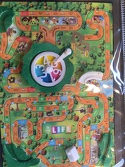 The Game of Life Game RARE Hasbro Jolee’s Boutique 3D Sticker Scrapbook Craft