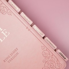 UPAFEXXI-Leather Bible Tabs, Tabs for Women 80 Count (Pack of 1), Pink