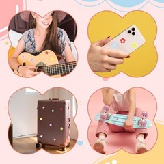 702 Pcs Small Flower Stickers, 18 Sheets Cute Flower Decorative Stickers for