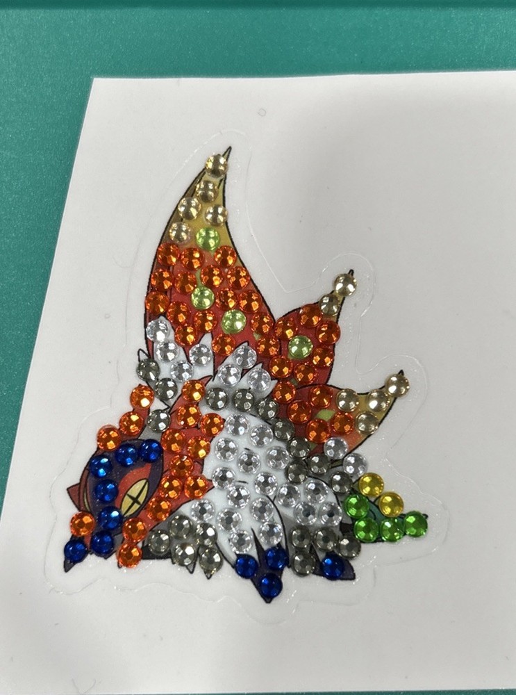 New!! SLITHER WING Pokemon Diamond Art STICKER Scrapbooking Nintendo Decor