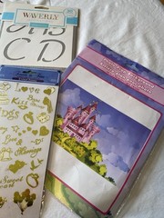 1 Lb 10oz Stickers Lot Of Stencils, Party Props, Stickers Stickers Stickers