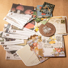 Scrapbook Kit for Beginners, Aesthetic Junk Journal Supplies, Scrapbooking and J