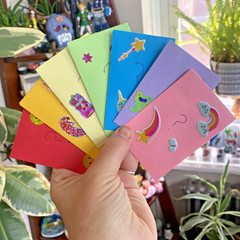 Vintage Sticker Lot, 80s, 90s, 00s: Hambly Studios Surprise Pack: 6 Mystery Mods