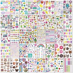 Ridiculously Cute Stickers for Kids 1000 Assorted Designs for Crafts and Gifts