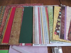 Mixed Lot of Scrapbooking Paper 100+ Pages