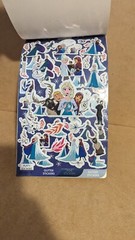 Disney Frozen 150 Stickers Kids Puffy Glitter Foil Glossy Sticker Book Elsa
